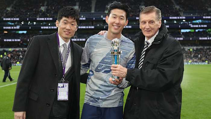 Park Ji-sung and Son Heung-min